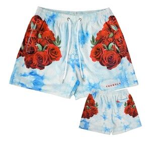 New with Tags  Roses are Red YoungLA shorts.In original packaging.